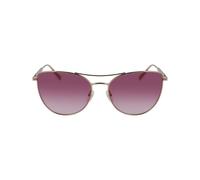 Longchamp Rose Gold Metal Sunglasses