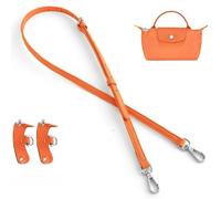 Longchamp, tracolla regolabile, ricambio per Long Champ Le Pliage, originale Mini Pouch Strap (arancione)