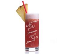 Longdrink Vetro Bicchieri Incisione Regalo Personalizzato Bicchieri per Acqua