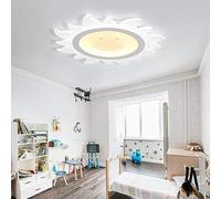 LONGDU Plafoniera a forma di fiore a forma di sole Plafoniera a LED da incasso a soffitto Lampada da soffitto moderna in acrilico for soggiorno Sala da pranzo Studio Villa Camera da letto Corridoio Ca