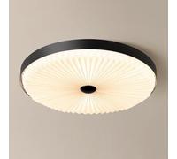 LONGDUOU Plafoniere a LED in Stile Americano, lampade da soffitto Creative e Personalizzate alla Moda, dimmerabili a Tre Colori (3000K/4500K/6000K) for corridoio, Ufficio, Veranda(A,50cm)