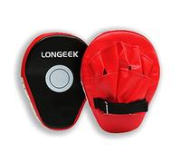 LONG uanti e Padi Boxe Bambini 4/6oz Guantoni Junior Allenamento | Facile da Indossare / Facile da Rimuovere, Supporto al Polso, Protezione del Pollice, Senza Odori, Età 3-15 Anni