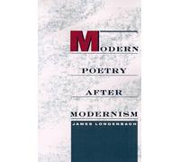 Longenbach Modern Poetry After Modernism (Tascabile)