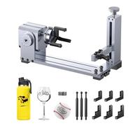 LONGER Modulo rotante con asse Y per incisione cilindrica, compatibile con Nano, Ray5, serie B1, include 12 pilastri di supporto