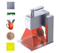 Longer Nano Macchina per incisione laser portatile, 5000 mm/s, alta velocità, 0,05 mm di precisione, adatta per legno, acrilico, pelle, tessuto, metallo, ceramica, progetti fai da te