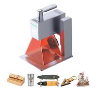 Longer Nano macchina portatile per incisione laser - 5000 mm/s ad alta velocità, potenza di uscita laser 6 W, precisione 0,05 mm, adatta per legno, acrilico, pelle (Nano)