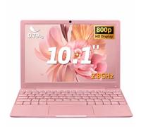 LONGEVINCE Piccolo mini laptop,10,1 pollici (0,79 kg),ultra sottile e leggero netbook 11,Celeron N4000,8 G DDR4,webcam,USB 3.0,tipo C,HDMI,perfetto per bambini e adulti (Oro rosa, 8G+128G SSD)