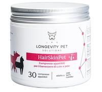 LONGEVITY PET Srl HAIRSKINPET 30 COMPRESSE APPETTIBILI