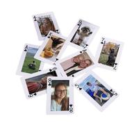 LongGenius Carte da gioco personalizzate - Carte da gioco personalizzate con foto di amici, carte da gioco personalizzate, regali per fidanzati, regalo per fidanzate, Natale