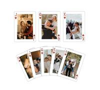 LongGenius Carte da Gioco Personalizzate per Fotografia - Mazzo di Carte Ricordo per Coppie in Scatolina