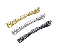 LONGHAO 3 Pcs Fermacravatta a Clip per Camicia,Clip del Colletto della Camicia,Spilla da Colletto per Camicia da Uomo,Collare Clip Collar Pin,per Anniversario di Matrimonio Affari Vita Quotidiana (#2)