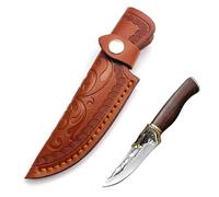 LONGHAO Fodero per Coltelli,Fodero Coltello,Caso Coltello in Pelle,Fodero per Coltello in Pelle,Fodero per Coltelli Tascabili,Fondina per Coltellino,per L'Esplorazione della Giungla di Caccia