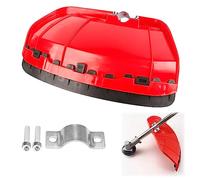 LONGHAO Protezione Per Decespugliatore,Scudo Di Protezione Decespugliatore,Parasassi Universale Per Decespugliatore,Con 2 Viti,Per Decespugliatore Tosaerba Trimmer,Con Un Diametro Di 28 mm