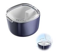 LONGHAO Scatola Per Protesi Dentaria Scatola Per Protesi Dentaria Contenitore Portatile Per Protesi Dentaria Scatola Per Protesi Dentaria Con Setaccio,Coperchio Trasparente,Protesi Ortodontiche (Blu)