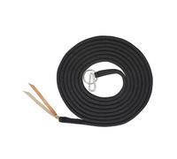 Longia soft control 6,78 m in nylon 14mm con moschettone e punta in cuoio Pools