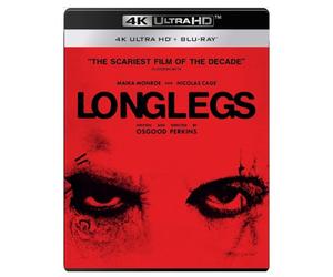 Longlegs (4K UHD Blu-ray) Alicia Witt Maika Monroe Nicolas Cage Maika Monroe