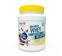 LongLife® Absolute Whey cacao | 80% proteine del siero di latte con L-glutamina | Mantenimento e crescita della massa muscolare | Benessere delle ossa | 20 dosi | Vegetariano e senza glutine