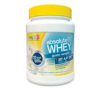 Long Life Proteine Whey Absolute Vaniglia 80% con L-glutamina 500 g (20 dosi) Senza glutine