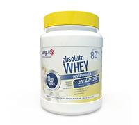 LongLife® Absolute Whey vaniglia | 80% proteine del siero di latte con L-glutamina | Mantenimento e crescita della massa muscolare | Benessere delle ossa | 20 dosi | Vegetariano e senza glutine