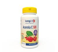 LongLife Acerola C 500 Beeren Kautabletten 30 pz Compresse