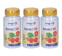 Longlife Acerola C500 Arancia 30 Compresse 3x30 pz Compresse masticabi