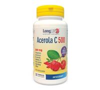 LONGLIFE Acerola C 500 a Frutti di Bosco Integratore antiossidante 30 compresse