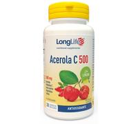 Long Life Integratore Acerola C500 Limone 30 compresse masticabili