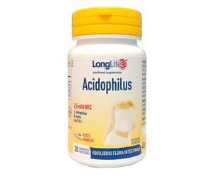 LONGLIFE ACIDOPHILUS 30CPR MAS