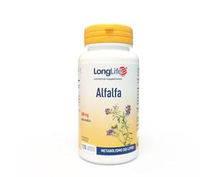 LongLife® Alfalfa | Benessere della donna | Supporto metabolismo dei lipidi | Contrasto disturbi della menopausa | Fino a 2 mesi di trattamento | Vegano e senza glutine