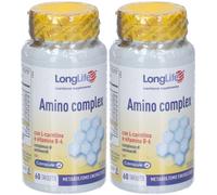 LongLife Amino Complex Tavolette 2x60 pz Compresse masticabili