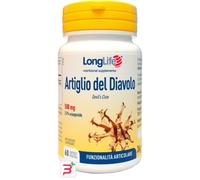 Long Life Integratore Artiglio del Diavolo 2% 500 mg 60 capsule vegetali Libertà di movimento