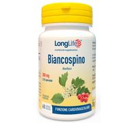 Longlife Biancospino Integratore per il Sistema Cardiovascolare 60 Capsule