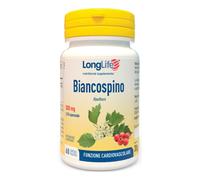 Longlife Biancospino Integratore per il Sistema Cardiovascolare 60 Capsule