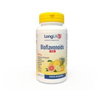 LongLife® Bioflavonoids Plus | Con quercetina, vitamina C, bromelina, calcio e magnesio | Benessere del microcircolo | Azione antiossidante | Fino a 2 mesi di trattamento | Vegano e senza glutine