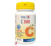 LONG LIFE C 2000 T/R - 30 tav VITAMINA C LENTO RILASCIO CON ROSA CANINA