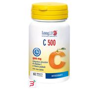 LONG LIFE C 500 T/R - 60 tav VITAMINA C LENTO RILASCIO CON ROSA CANINA