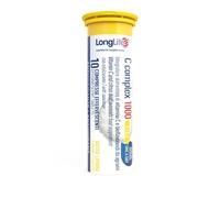 LONGLIFE C complex 1000 - integratore di vitamina c 20 compresse effervescenti