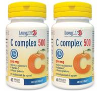 LongLife® C Complex 500 t/r 2x60 pz Compresse masticabili