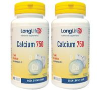 LongLife® Calcium 750 2x60 pz Compresse masticabili