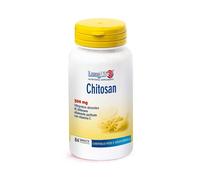 LongLife Chitosan Integratore di Chitosano 500mg con Vitamina C, 84 Tavolette