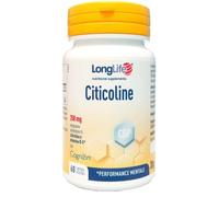 Long Life Citicoline - 60 caps Integratore per memoria e funzione cognitiva