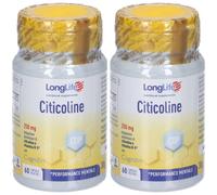 Longlife Citicoline Capsule Vegetali 2x30 g Capsule