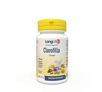 LongLife® Clorofilla | Con clorella e spirulina | Antiossidante naturale | Depurazione e difese immunitarie | Fino a 2 mesi di trattamento | Vegano e senza glutine