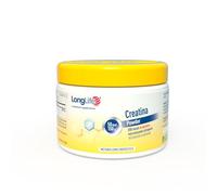 LongLife® Creatina Powder | Creatina monoidrato micronizzata ultrapura | Energia e forza muscolare | Performance fisica e sportiva | 50 dosi | Vegano e senza glutine