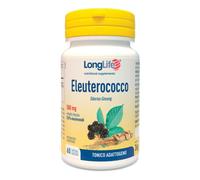 LongLife Eleuterococco Integratore Tonico Adattogeno, 60 Capsule da 500mg