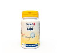 LongLife® GABA | Dosaggio ottimale 500mg | Stanchezza e relax | Integratore di acido gamma-aminobutirrico | 60 tavolette | Vegano e senza glutine