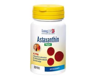 LongLife Integratore LongLife Astaxanthin vegetale, 30 perle