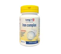 Long Life – Integratore Iron Complex – Ferro e Vitamine – 100 compresse