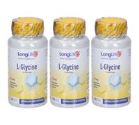 Longlife L-Glycine Capsule Vegetali 3x60 g Capsule