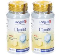 LongLife L-Taurine 500mg Capsule 2x61 g Capsule